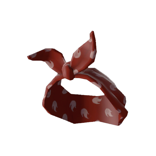 Unusual Burning Bandana (Bonzo the All-Gnawing) TF2 item